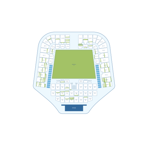 Estadio GNP Seguros Seating Chart