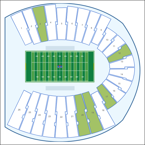Sun Bowl Stadium Seating Chart
